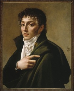 Retrato de Étienne-Nicolas Méhul fechado en 1799.